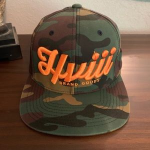 Hviii brand goods camo SnapBack